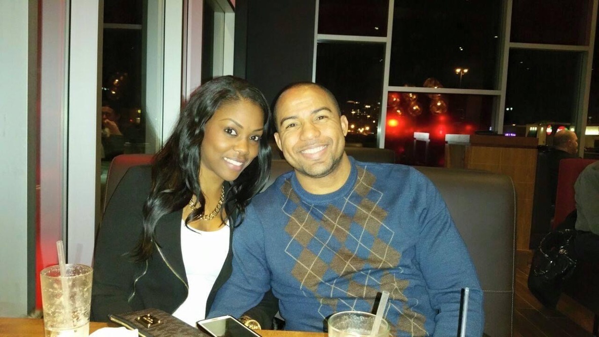 Rashene Salmon and her husband